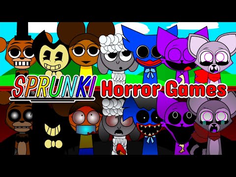 Sprunki: Horror Games // FNAF, Amanda, Poppy Playtime █ Incredibox █