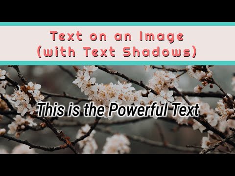 Use Multiple Text Shadows to Help Text Pop on a Background Image