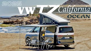 2025 VW California T7 Ocean Flagship Campervan | Specs, Interior Detail, Price