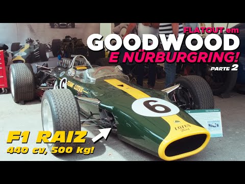 A INSANA evolução da Fórmula 1 e leilão de supercarros: GOODWOOD 2024, parte 2