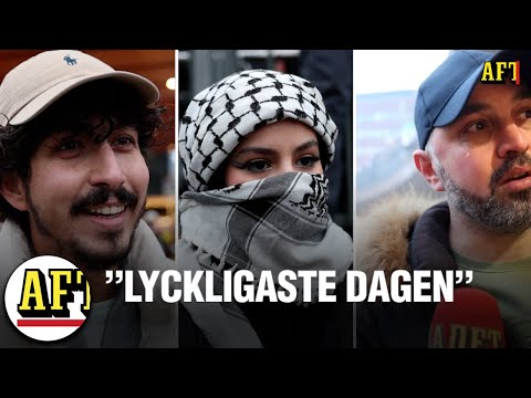 Svenska syrier firar: "Lyckligaste dagen"