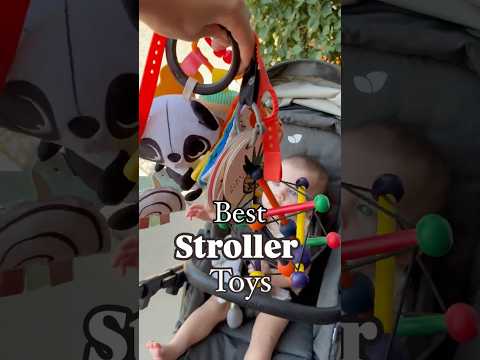 Looking for the best stroller toys? #strolleraccessories #momlife #babytoys