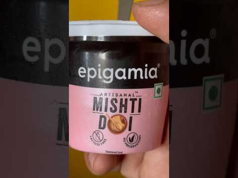 epigamia MISHTI DOI • Flavoured Curd • Sweet Curd • Tastes Good • Price 35/-