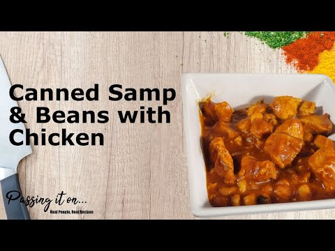 Samp & Chicken Recipe