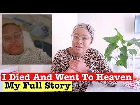 I Díed And Went To Heaven - (old Video Re-Upload) - Full Story That Lead To Moving Back To Nigeria