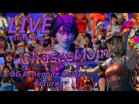 LIVE!! OG Renegade Raider Returns!! Consider Code ChasesMom #epicpartner