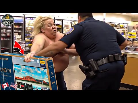 Unbelievable! Karen's 75 shoplifting offences after road rage were caught on camera! | Instant Karma