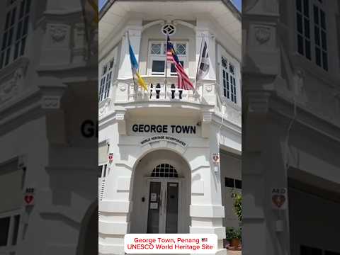 George Town | Penang, Malaysia | UNESCO World Heritage Site #travel #travelvlog #malaysia