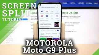 Split Screen on MOTOROLA Moto G9 Plus – Dual Screen Feature