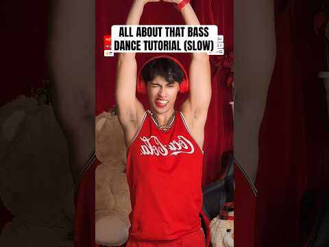 MEGHAN TRAINOR - ALL ABOUT THAT BASS DANCE TUTORIAL (SLOWER + MIRRORED) #shorts #dancetutorial