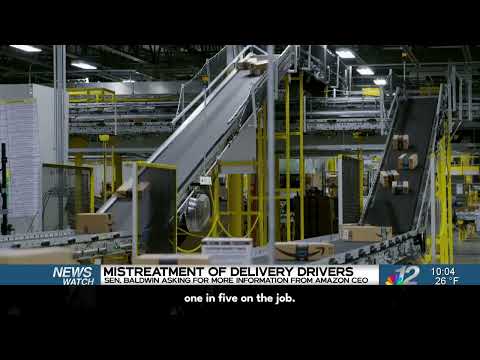 WJFW: Sen. Baldwin Calls Out Amazon’s Mistreatment of Delivery Drivers