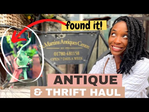 Antique and Vintage Home Decor Haul | A Handmade Cozy County Home