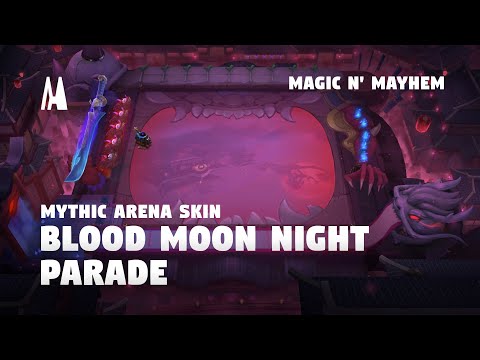 BLOOD MOON NIGHT PARADE - MYTHIC ARENA SKIN | TFT SET 12