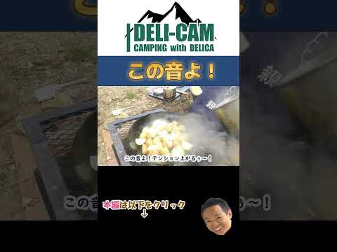 【デリカD5　DELI-CAM】DELICA #automobile #デリカ #side_b #camping #DELICAM #焚火 #定食 #camp