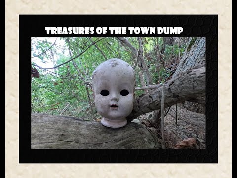 Dump Digging Archaeology - Marbles - Toys - Bottle Digging - Antiques For Free - Dolls - Salamander