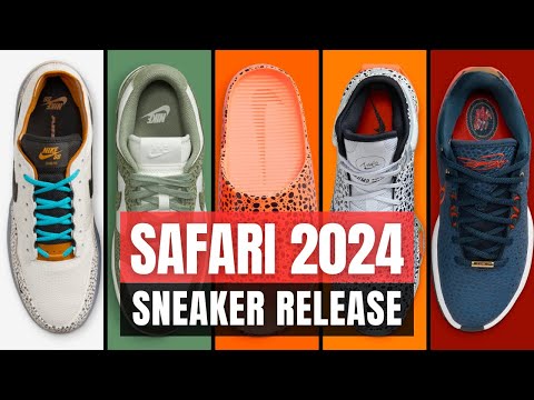 BEST SAFARI PRINTED Sneaker Release for OLYMPICS 2024