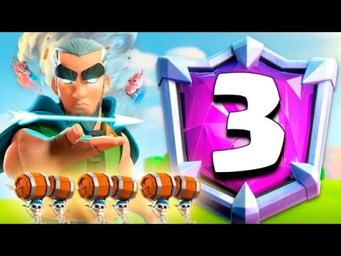 TOP 3 LADDER AT 3400 TROPHIES - Clash Royale