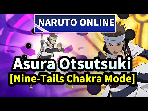 Naruto online-Asura Otsutsuki [Nine-Tails Chakra Mode]