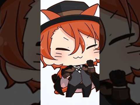 Chuuya trying the KuruKuru Trend 😂❤ || Bungo Stray Dogs || Chuuya Nakahara