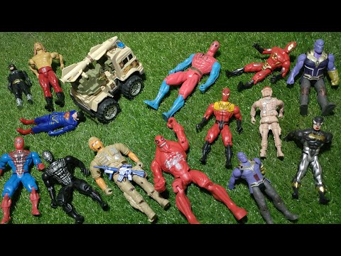 AVENGERS TOYS/Action Figures/Cheap Price/Unboxing/Ironman vs Hulk, Thanos vs Spiderman/Superhero