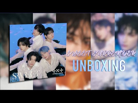 The Kreative Insight: TXT "SWEET SURRENDER" Album Unboxing #txt #sweetsurrender #unboxing