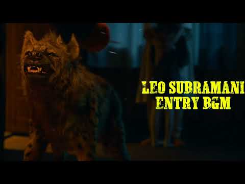 Leo - Subramani Entry Bgm | download link 👇 | Thalapathy Vijay, Anirudh |