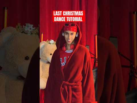 LAST CHRISTMAS DANCE TUTORIAL (WHAM! SPED UP) #short #dancechallenge