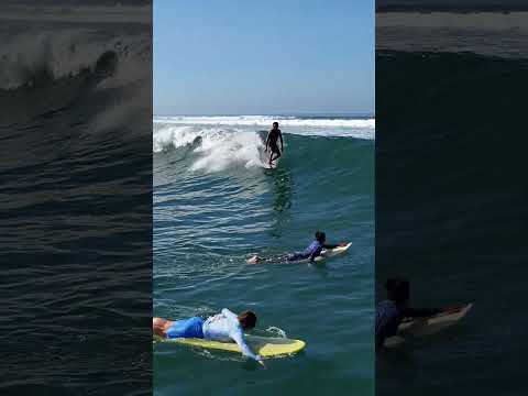 Perfect Longboarding Wave In Medewi, Bali