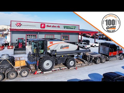 First look at a Gleaner Centennial Edition combine