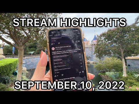 Rope Drop at Disneyland Stream Highlights | September 10, 2022