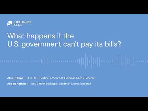 What happens if the U.S. government can’t pay its bills?