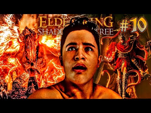 ELDEN RING SHADOW OF THE ERDTREE #10 - MESSMER, O IMPALADOR E BAYLE, O HORROR!