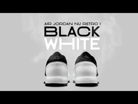 BLACK AND WHITE 2025 Air Jordan NU Retro 1 Low DETAILED LOOK AND PRICE