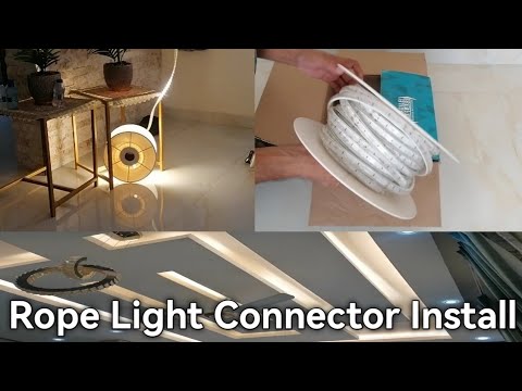 How To Install Rope Light Connector