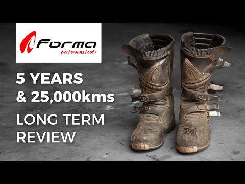 Forma Terra Adventure Motorcycle Boots Review