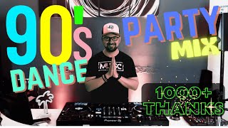 Special Retro 90’s Euro Dance Party Mix 🤩 1000+ Subs 🙏 I bring back wonderful memories for you💃🕺