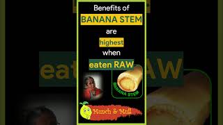 Unbelievable Banana Stem Benefits | Banana Stem for Kidney Stones