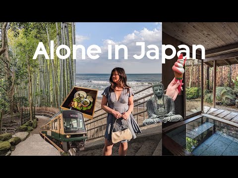 Alone in Japan 🌊 Ryokan stay in Ito, day trip to Kamakura, solo traveling 🇯🇵