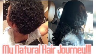 My Natural Hair Journey!!! Pictures included