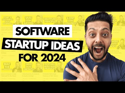 Software Startup Ideas in 2024 | SaaS