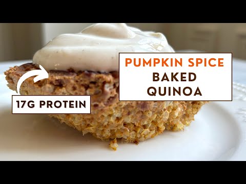 Pumpkin Pie Spice Baked Quinoa CHANGES the Game for Healthy Eating