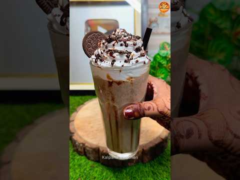 Oreo shake 😍😍❤️❤️… #shorts #shortsvideo #oreoshake #chocolate #oreo #viralvideo #kalpanaskitchen