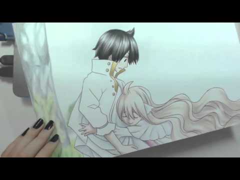 Speed Drawing - Zeref and Mavis (Fairy Tail) "Valentine's Week"