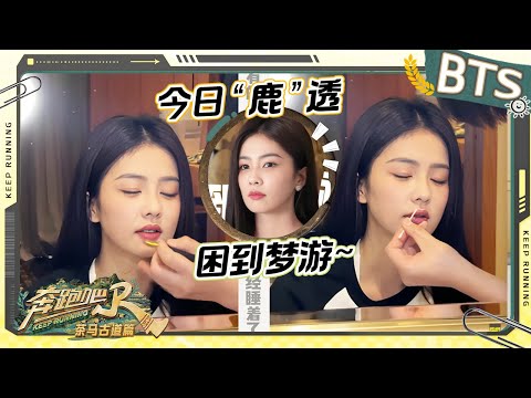 白鹿VLOG♥️：鹿鹿保暖指南上线！早起妆造困到“梦游~ ” 原来日照金山下八段锦是恺哥带着跳的！未播 |奔跑吧茶马古道篇 20241223