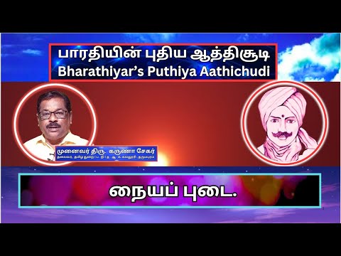 நையப் புடை , பாரதியின் புதிய ஆத்திசூடி 62, Bharathiyin Puthiya Aathichudi , கருணா சேகர்