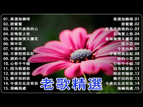 【老歌精選】经典老歌500首大全 - 70 ~ 80后经典老歌一人一首成名曲: 尤雅 / 陳芬蘭 / 鄧麗君 / 劉家昌 / 吳秀珠 / 楊小萍 / 青山