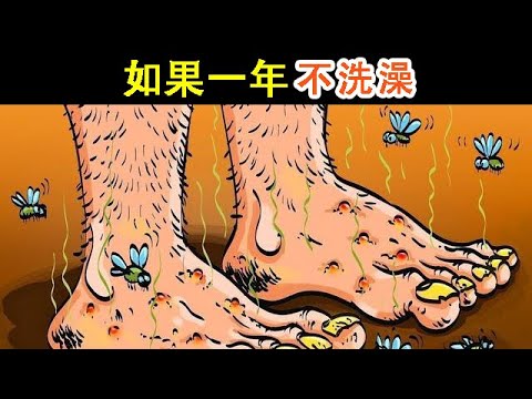 如果你一年不洗澡會怎麼樣