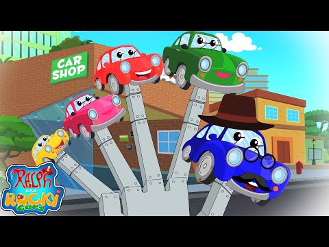 Cars Finger Family | Nursery Rhymes & Baby Songs | Cartoon Videos For Kids with Ralph & Rocky