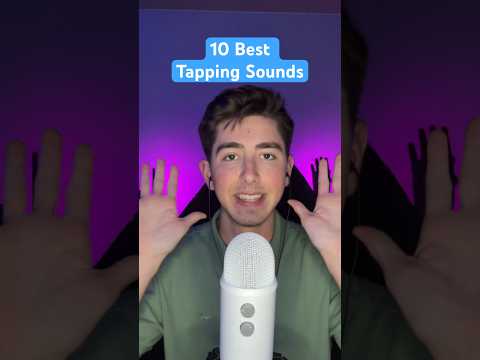 10 Best ASMR Tapping Sounds #asmr #tapping #sleep #relax #tingles