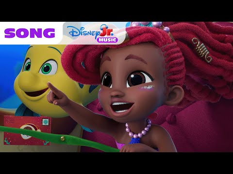 Disney Jr.’s Ariel "Up, Up, and Away" Song 🎶 | The Little Mermaid | @disneyjr